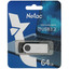 Память USB Flash 64 ГБ Netac U505 [NT03U505N-064G-32BK] [USB 3.2 Gen 1/USB Type-A, поворотный (флип), металл, пластик]