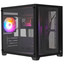 Корпус Formula V Line Crystal Z5 [CRYSTAL Z5] черный [Mini-Tower, Micro-ATX, Mini-ITX, USB 2.0 Type-A, USB 3.2 Gen 1 Type-A, USB 3.2 Gen 2 Type-C, ARGB вентиляторы, 1 x 120 мм]