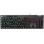 Клавиатура  проводная Logitech G813 цвет черный [механическая, Logitech GL Tactile, клавиш - 119, USB Type-A]
