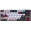Клавиатура  проводная + беспроводная A4Tech Bloody WS87 Pixels Red [механическая, Bloody BLMS Red Plus, клавиш - 88, USB Type-A, цвет черный]