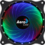 Вентилятор Aerocool Cosmo 12 FRGB [ACF3-NA10117.11] черный [120 x 120 мм, Molex, 1000 об/мин - 1000 об/мин, 23.9 дБ - 23.9 дБ, в комплекте - 1]