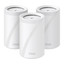 MESH-комплект TP-Link Deco BE65 (3-pack) [4x LAN/WAN, 2500 Мбит/с, 4 (802.11n), 5 (802.11ac), 6 (802.11ax), 7 (802.11be), Wi-Fi 9214 Мбит/с, USB 3.2 Gen 1 Type-A x 1, IPv6]
