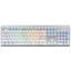 Клавиатура  проводная A4Tech Fstyler FS100 Neon цвет серебристый [механическая, клавиш - 104, USB Type-A]