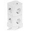 Сетевой фильтр Cablexpert TWR-9-U4-W-2 белый [розетки - 9, USB - 4 шт, 16 А, 4000 Вт, кабель - 2 м]