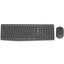 Клавиатура+мышь беспроводная   Logitech MK235 Wireless Combo серый [мембранная, клавиш - 101 шт, USB, кнопок мыши - 3 шт, оптическая светодиодная, USB, Fn]
