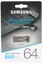 Память USB Flash 64 ГБ Samsung BAR Plus [MUF-64BE4/APC] [USB 3.2 Gen 1/USB Type-A, до 300 Мбайт/сек, монолит, металл]