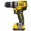 Дрель-шуруповерт DeWalt DCD703L2T-QW XR 10.8/12V [2 АКБ, бесщеточный, безударный, быстрозажимной, 58 Н·м, Li-Ion, 3 А*ч, кейс, 0.7 кг]