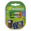 Аккумулятор GP 100AAAHC-2DECRC2 950 мА*ч [AAA, Ni-Mh, 1.2 В, циклов перезарядки - 500, в блистере - 2 шт]