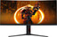 34" Монитор AOC CU34G4 черный [3440x1440@180 Гц, VA, LED, 2500:1, 300 Кд/м², 178°/178°, DisplayPort 1.4, HDMI 2.0 x2: 1500R, Adaptive-Sync, AMD FreeSync Premium]