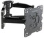 Кронштейн для ТВ Kromax Atlantis-45 черный [для 22"-65", наклон вверх 5° наклон вниз 15°, поворот 160°, до 45 кг, до 470 мм от стены/потолка]