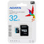 Карта памяти ADATA Premier microSDHC 32 ГБ [AUSDH32GUICL10A1-RA1] [A1, Class 10, Video Class 10, запись - 25 Мбайт/сек, чтение - 85 Мбайт/сек]