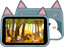 8" Планшет KENSHI Kids H20 LTE 64 ГБ серый [1280x800, IPS, 4x2 ГГц, 3 ГБ, 4000 мА*ч, Android 13.x]
