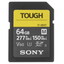Карта памяти Sony SDXC 64 ГБ [SF-M64T/T1] [Class 10, UHS Class 3, Video Class 60, запись - 150 Мбайт/сек, чтение - 277 Мбайт/сек]