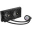Система охлаждения Thermaltake TOUGHLIQUID 280 EX Pro черная [140 мм - две секции, разъем помпы - 4 pin, радиатор - алюминий, LCD дисплей, ARGB подсветка]