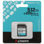 Карта памяти Kingston Canvas Go! Plus SDXC 512 ГБ [SDG4/512GB] [Class 10, UHS Class 3, Video Class 30, запись - 160 Мбайт/сек, чтение - 200 Мбайт/сек]