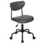 Компьютерное кресло TetChair SLIM серый [экокожа, до 100 кг]