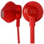 Проводные наушники JBL Tune 305C  красный 2024 [вкладыши, проводной, кабель - 1.2 м, 20 Гц - 40000 Гц, 32Ω]