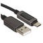 Кабель ACEFAST USB Type-C - USB Type-A черный 1.2 м [форма - круглая, оплетка - нейлоновая, 3 А, 15 Вт, металлический корпус разъемов, 1 шт]
