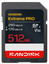 Карта памяти SanDisk Extreme SDXC 512 ГБ [SDSDXXJ-512G-GSCIN] [UHS Class 1, Video Class 30, запись - 170 Мбайт/сек, чтение - 250 Мбайт/сек]
