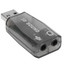 Внешняя USB аудиоадаптер DEXP 3D [формат звуковой карты 2.0, USB Type-A, 16 бит/48 кГц]