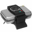 Вафельница DEXP WM-1001 черный [1000 Вт, тонкие вафли, антипригарное покрытие, корпус - металл, пластик]