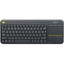 Клавиатура для ТВ Logitech K400 [USB, тачпад, Android, Chrome OS, Windows]