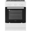 Газовая плита Darina 1F1 GM 141 108 W белый [конфорок - 4 шт, духовка - 50 л, электроподжиг, газ-контроль панели, чугунные решетки, 60 см x 85 см x 60 см]