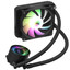 Система охлаждения DarkFlash Radiant DCS 120 черная [120 мм - одна секция, разъем помпы - 3 pin, SATA Power (15 pin), радиатор - алюминий, TDP - 220 Вт, ARGB подсветка]