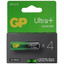 Батарейка GP Ultra+G-TECH AA (LR6/ER14505/FR6/R6P) [щелочная (LR), 1.5 В, 4 шт]