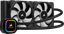 Система охлаждения Corsair iCUE H100i RGB PRO XT черная [120 мм - две секции, разъем помпы - 3 pin, SATA Power (15 pin), радиатор - алюминий, RGB подсветка]