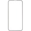 Защитное стекло Red Line для экрана Apple iPhone 13/ 13 Pro/ 14 [2.5D, олеофобное покрытие, 0.3 мм, цвет рамки - черный, в комплекте: 1 шт]