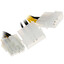 Переходник для блока питания FinePower 2xMolex(M) - PCI-E 8pin(F) [Molex x2 - 8-pin (PCI-E), 150 мм]