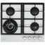 Газовая варочная поверхность Hotpoint HGS 62F/WH [конфорок - 4 шт, решетки - чугун, панель - закаленное стекло, электроподжиг, газ-контроль, белый]