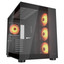 Корпус Cougar FV150 RGB [FV150 RGB black] черный [Mid-Tower, Micro-ATX, Mini-ITX, Standard-ATX, USB 3.2 Gen 1 Type-A, USB 3.2 Gen 2 Type-C, ARGB вентиляторы, 4 x 120 мм]