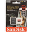 Карта памяти SanDisk Extreme Pro microSDXC 256 ГБ [SDSQXCD-256G-GN6MA] [A2, Class 10, UHS Class 3, Video Class 30, запись - 140 Мбайт/сек, чтение - 200 Мбайт/сек]
