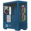 Корпус MONTECH SKY TWO [SKY TWO Morocco Blue] синий [Mid-Tower, Micro-ATX, Mini-ITX, Standard-ATX, USB 3.2 Gen 1 Type-A, USB 3.2 Gen 1 Type-C, ARGB вентиляторы, 4 x 120 мм]