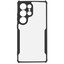 Накладка  BoraSCO Sky Case для Samsung Galaxy S25 Ultra черный/прозрачный [акрил, ТПУ]