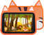 8" Планшет KENSHI Kids H44 LTE 64 ГБ оранжевый [1280x800, IPS, 8x1.6 ГГц, 4 ГБ, 5000 мА*ч, Android 14.x]