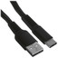 Кабель DEXP USB Type-C - USB Type-A черный [USB 2.0, форма - плоская, оплетка - нейлоновая, 2 А, металлический корпус разъемов, 1 шт]