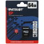 Карта памяти Patriot EP microSDXC 64 ГБ [PEF64GEP31MCX] [A1, UHS Class 3, Video Class 30, запись - 80 Мбайт/сек, чтение - 90 Мбайт/сек]