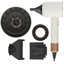Фен SenCiciMen Super hair dryer HD-08 белый/золотистый [компактный, 1600 Вт, подача холодного воздуха, генератор ионов, шнур - 3 м]