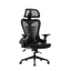 Компьютерное кресло Evolution HarmonySpine черный [сетка, ткань, до 120 кг, подголовник, подлокотники - 2D]