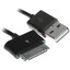 Кабель FinePower 30-pin Samsung - USB Type-A черный 1 м [форма - круглая, оплетка - ПВХ, 1 А, 5 Вт, 1 шт]