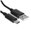 Кабель Hoco USB Type-C - USB Type-A черный [USB 2.0, форма - круглая, оплетка - ПВХ, 3 А, 15 Вт, 1 шт]