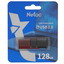 Память USB Flash 128 ГБ Netac U182 [NT03U182N-128G-30RE] [USB 3.2 Gen 1/USB Type-A, выдвижной (слайдер), пластик]