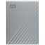 1 ТБ Внешний HDD WD My Passport Ultra [WDBC3C0010BSL-CESN] [2.5", USB 3.2 Gen 1 Type-A, USB Type-C, серебристый]