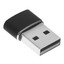 Переходник Cablexpert USB Type-C - USB Type-A черный [USB 2.0, металлический корпус разъемов, 1 шт]
