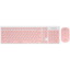 Клавиатура+мышь беспроводная   Smartbuy SBC-250288AG-WP белый [мембранная, клавиш - 104 шт, USB, радиоканал, кнопок мыши - 4 шт, оптическая светодиодная, USB, радиоканал, Fn]