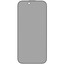 Защитное стекло Aceline для экрана Apple iPhone 17 [2.5D, антишпион, олеофобное покрытие, цвет рамки - черный, в комплекте: 1 шт]