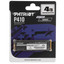 4000 ГБ M.2 NVMe накопитель Patriot P410 [P410P4TBM28H] [PCIe 4.0 x4, чтение - 5000 Мбайт/сек, запись - 4500 Мбайт/сек, NVM Express, TBW - 1280 ТБ]
